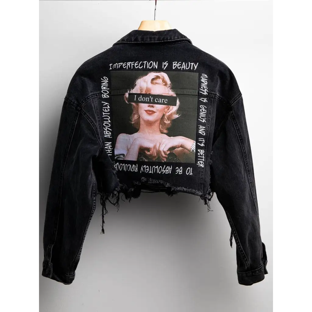 Marilyn ’IDC’ Crop Denim Jacket