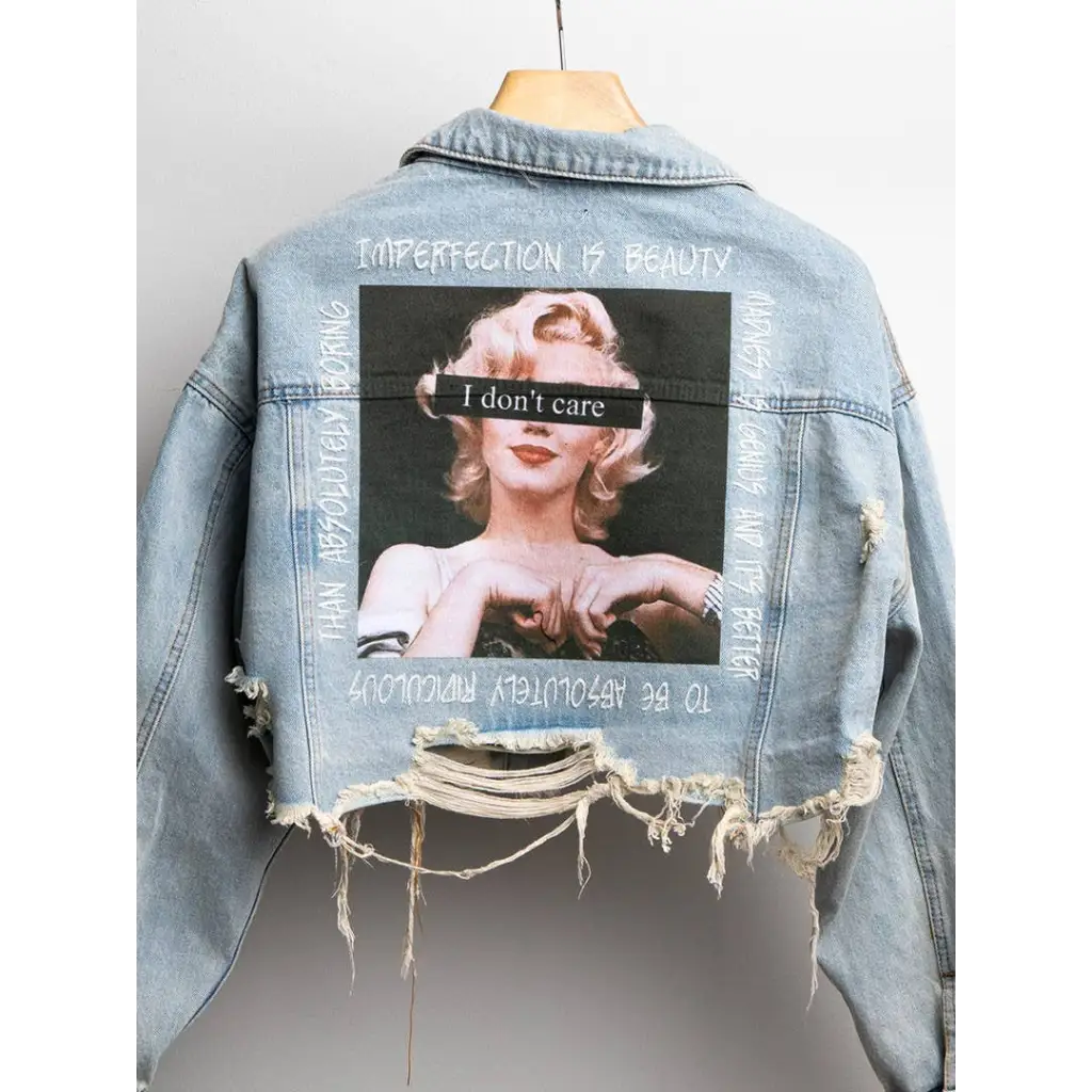 Marilyn ’IDC’ Crop Denim Jacket