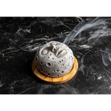 Backflow Incense Burner - Moon Face