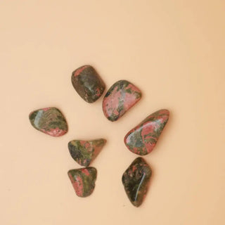 Unakite Crystal Tumbled Stone - Crystals