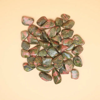 Unakite Crystal Tumbled Stone - Crystals