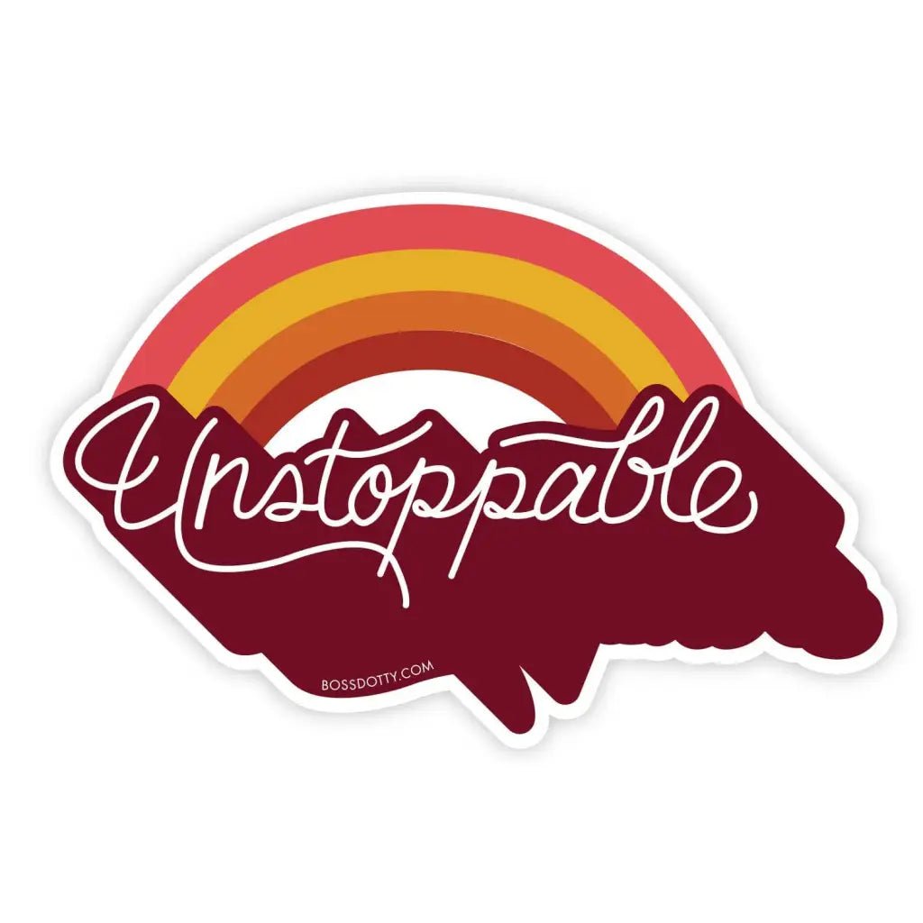 Unstoppable Sticker - The Boho Depot