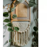 Vintage Boho Wall Hanging - Cream - Wall Decor