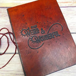 Weird And Wonderful Leather Journal