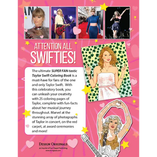 Taylor Swift Coloring & Activity Book