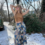 Country concert outfit featuring faux suede fringe crop top for women