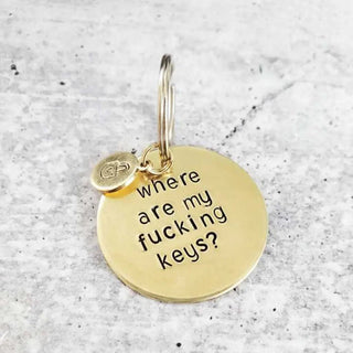 Where are my F*cking keys? Key Chain