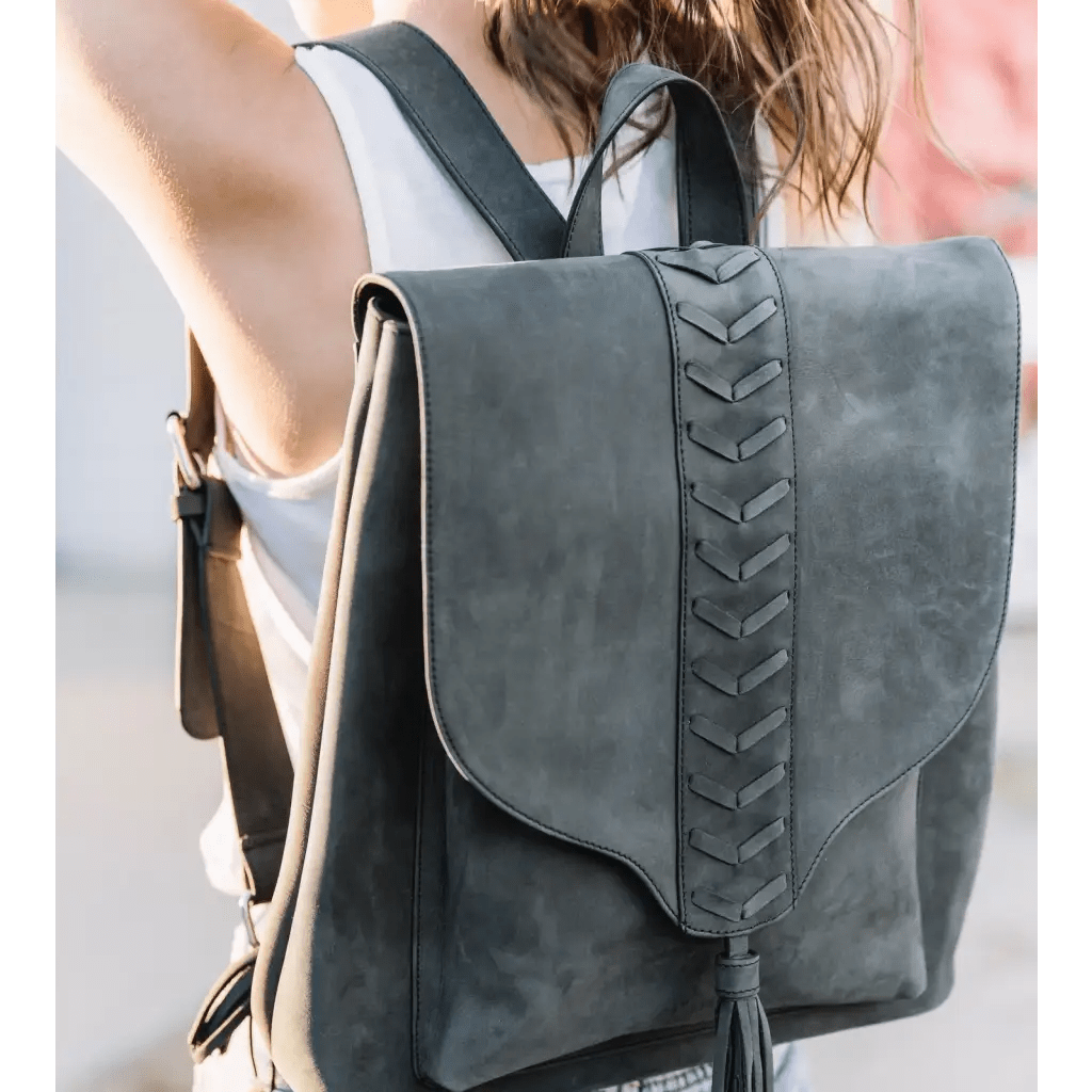 Whiskey Leather Backpack by Undercover Hippie