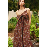 Wide Leg Bow Jumpsuit