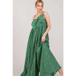 Wide Leg Bow Jumpsuit