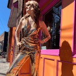 Sequin jumpsuit styled for New Years Eve outfit