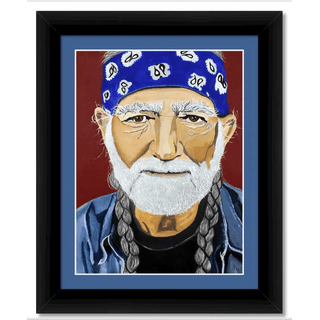 Willie Nelson Art Print 11x14