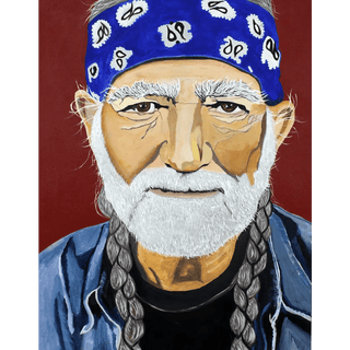 Willie Nelson Art Print 11x14