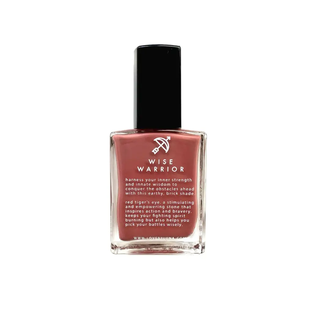 Wise Warrior Nail Polish with Tiger’s Eye