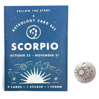 Zodiac Astrology Card Packs - Scorpio