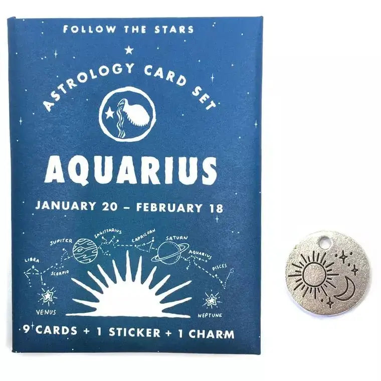 Zodiac Astrology Card Packs - Aquarius
