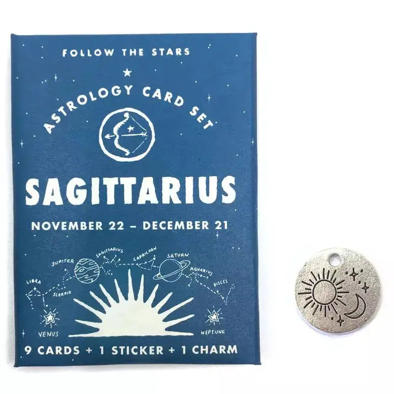 Zodiac Astrology Card Packs - Sagittarius